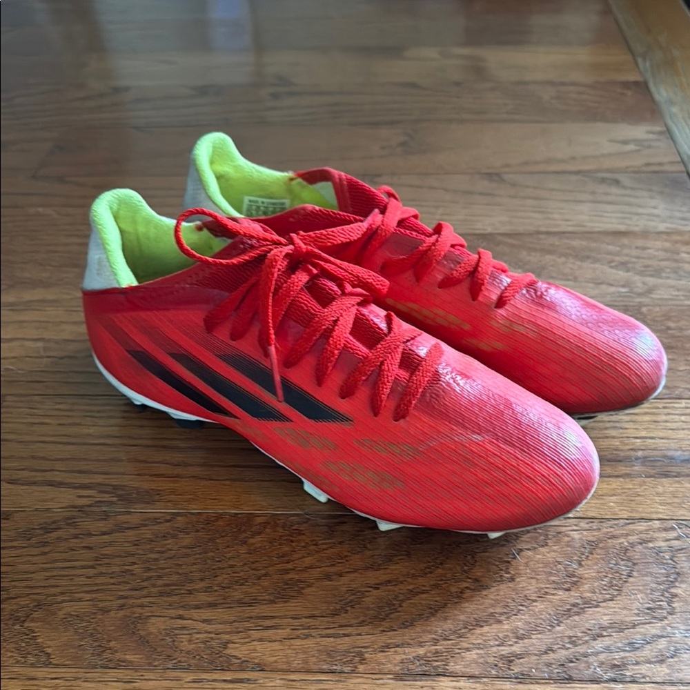 Adidas Men’s X Spoedflow Soccer cleats- Red and Green